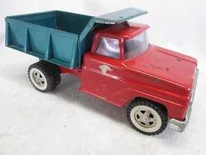 Vintage 1965-1967 Tonka red & green dump truck - Picture 1 of 9
