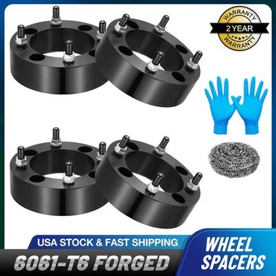 4x 2" Wheel Spacers 4X137 10X1.25 For Bombardier Outlander 800 Can-Am Kawasaki - Image 1 of 4