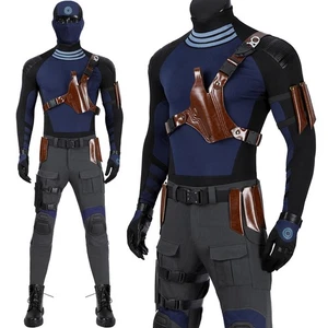 Daredevil Born Again2 Bullseye Cosplay Bullseye Costume Halloween Outfits - Picture 1 of 25