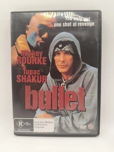 Bullet DVD Tupac Shakur - Mickey Rourke Region 4 Free Postage - Picture 1 of 3