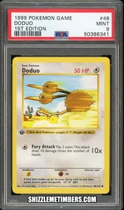 Doduo 48/102 1st Edition Shadowless Base Set - PSA 9 - Picture 1 of 2