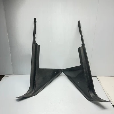 1980-1986 Ford F-series 100, 150, 250, 350 Bronco OEM Kick Panels Black Foto 1 de 4