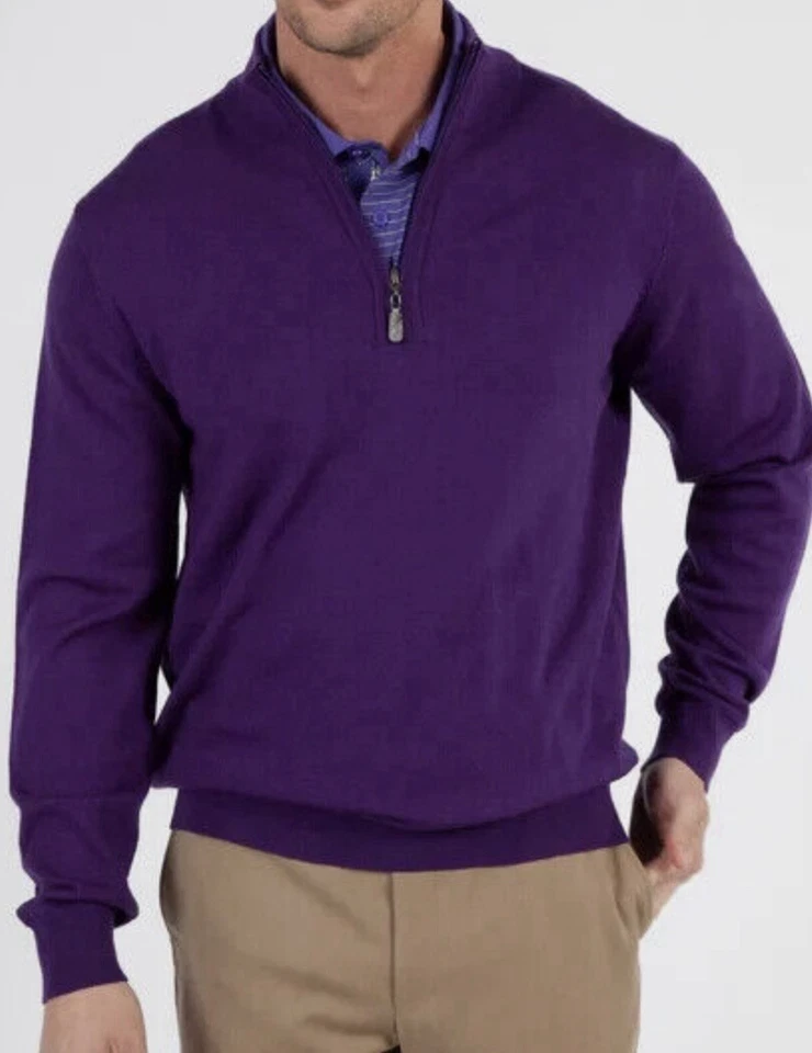 Suéter Pullover Orvis Merino Lana Cuarto Cremallera Talla: L Para Hombre Suave, Cálido, Acogedor Foto 1 de 4