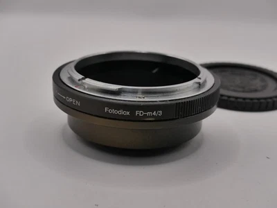 FOTODIOX FD-M4/3  ADAPTER FOR CANON FD LENS  2145 - Image 1 of 2