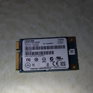 Toshiba 128GB mSATA THNSNS128GMCP Solid State Hard Drive SSD - Picture 1 of 2