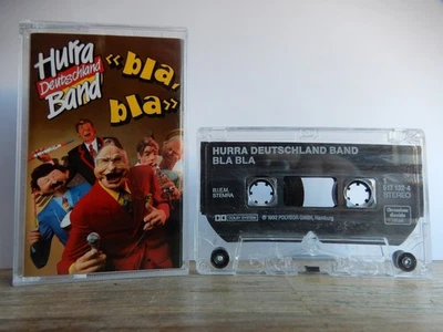 HURRA DEUTSCHLAND BAND BLA BLA BLABLA KASSETTE MC 1992 POLYDOR Politik Kabarett - Bild 1 von 4