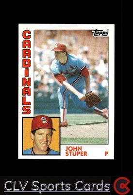 St. Louis Cardinals John Stuper #49 Topps Baseball Near Mint or Better - Image 1 of 2