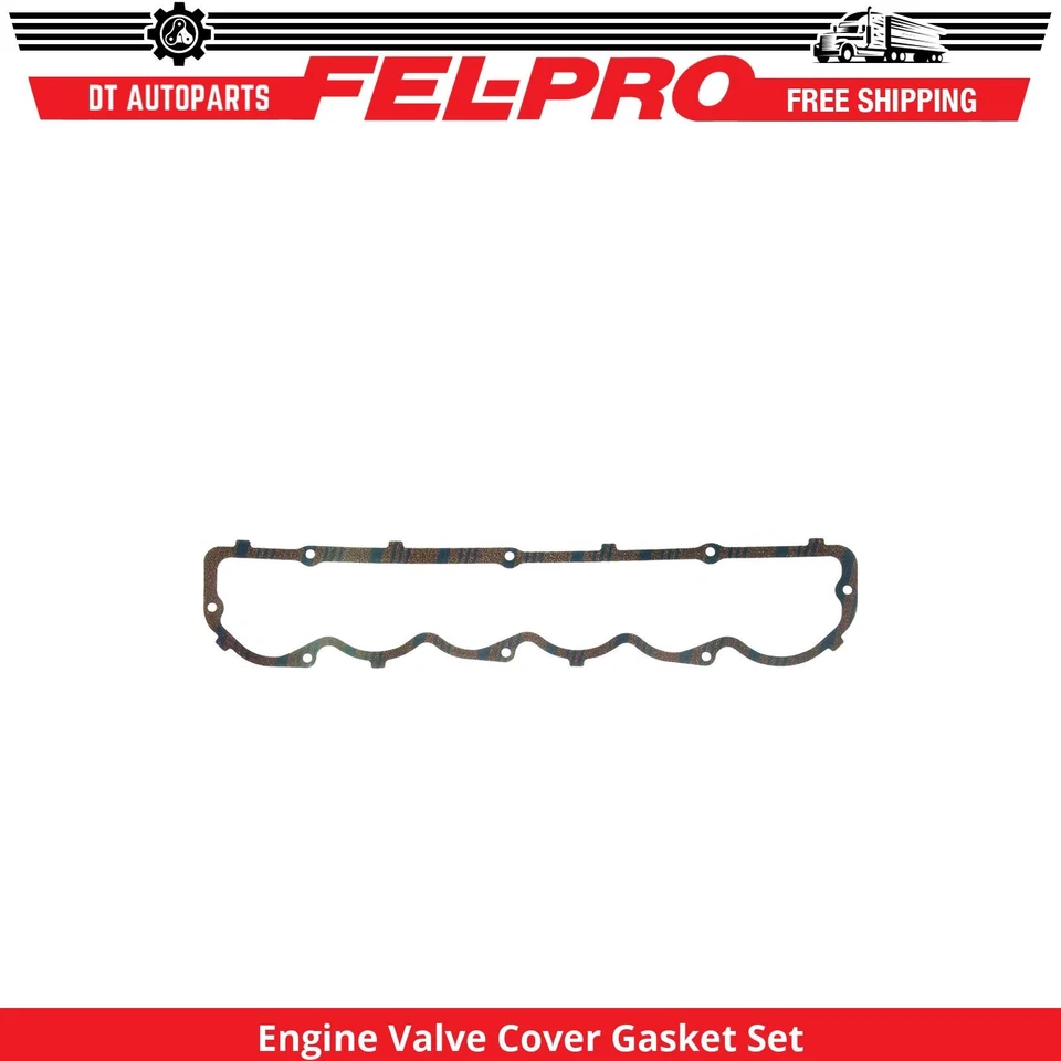 For 1968-1987 Ford F-250 Engine Valve Cover Gasket Set Fel-Pro 1969 1970 1971 - Image 1 of 1