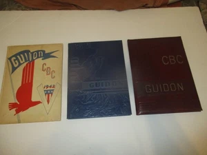 Christian Brothers College yearbooks 1942, 1943, 1945 (CBC) St. Louis (Guidon) - Picture 1 of 16