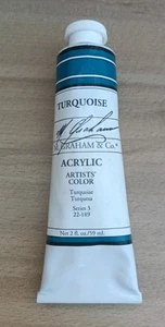 M. Graham Acryl 59 ml Türkis - Bild 1 von 6