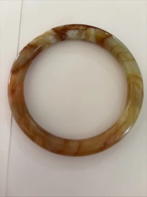 Brazalete jaspeado ónix verde 7 en 8 mm   Foto 1 de 3