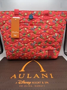 Nuevo Bolso de Mano Disney Parks Aulani Resort Mickey Minnie Mouse Pluto Lug Skyliner - Imagen 1 de 24
