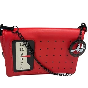 Studio Ghibli BIOWORLD Kiki’s Delivery Service Radio Crossbody Bag Red Black - Picture 1 of 9