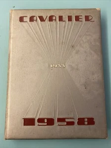 1958 CAVALIER ANNUAL PULASKI HIGH SCHOOL MILWAUKEE WISCONSIN YEAR BOOK - Picture 1 of 12