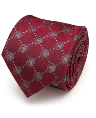 Игра престолов Таргариен дракон разбросанный мужской галстук новый официальный товар  - Изображение 1 из 4