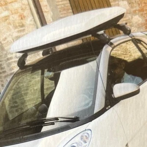 KIKKA Box baule da tetto auto per smart fortwo C450/C451, fino 20 kg di carico - Foto 1 di 3