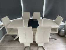 used dining room table and 6 chairs