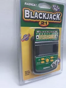 RADICA BLACKJACK 21 GAME Model 2850 CS6BA poker electronic - Picture 1 of 4