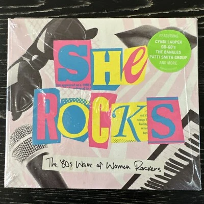 She Rocks The 80’s Wave of Women Rockers, CD 2014 Sony/Starbucks, New/Sealed - Image 1 of 2