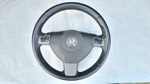 13138708 Opel Astra H Zafira B Meriva A Lederlenkrad Fahrerairbag steering wheel - Bild 1 von 9