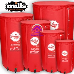 MILLS RED FLEXITANK Portable Water Butt Tank Collapsible Compact SPECIAL EDITION - Picture 1 of 9