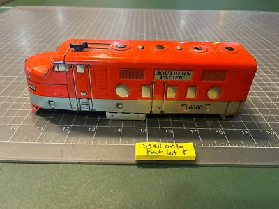 Tren Marx SP 6000 Naranja Diesel Locomotora Motor CÁSCARA DE METAL SOLO LOTE DE PIEZAS F Foto 1 de 4