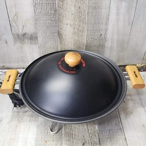 Maxim Professsional Electric Wok 1600W Stir Fry Cooker w/ Lid Cooking Pan EW-50 - Picture 1 of 9