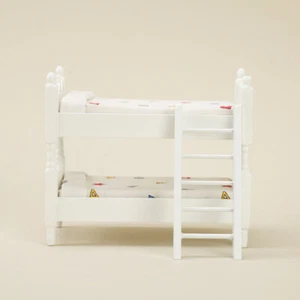 Doll House Mini Bunk Bed Model Doll House Bed Model Doll House Furniture - Picture 1 of 12