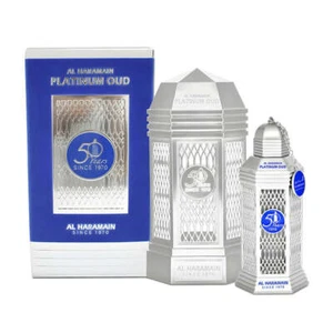 New Al Haramain Platinum Oud Eau De Parfum 100ml* Perfume - Picture 1 of 1