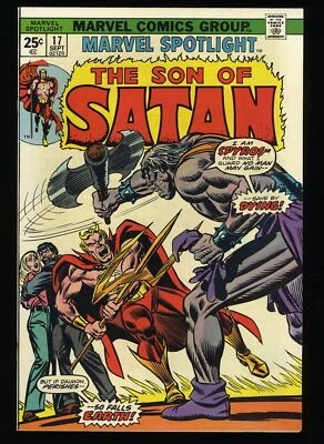 Marvel Spotlight #17 NM+ 9.6 Son of Satan! Marvel 1974 - Image 1 of 2