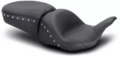 Asientos Mustang LowDown Touring Seat con tacos negros 79702 Harley Touring 2008-2024 Foto 1 de 2
