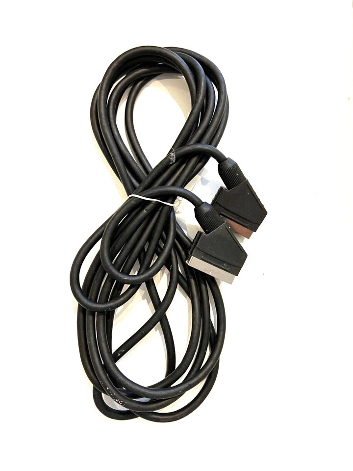 CAVO SCART 21 POLI CABLATI LUNGHEZZA 5 METRI NUOVO - Immagine 1 di 2