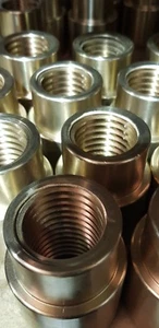 2X Stenhoj 2 post lift bronze brass main nut pair lift spares direct manufactur - Picture 1 of 1