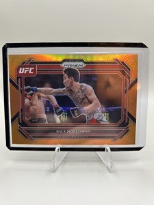 Max Holloway #67 Orange Prizm /99 2023 Panini Prizm UFC