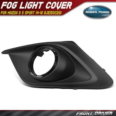 Tapicería de luz antiniebla negra mate del conductor delantero para Mazda 3 3 Sport 2014-2016 BJE150C21A Foto 1 de 4