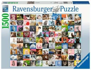 Puzzle 1500 Pz Pezzi 99 Gatti New by Ravensburger - Picture 1 of 1