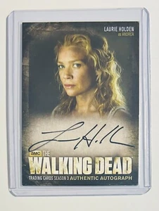 Tarjeta autógrafa WALKING DEAD temporada 3 Laurie Holden como Andrea (A14) - Imagen 1 de 2