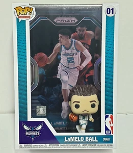 LAMELO BALL - Charlotte Hornets Funko POP Vinyl NBA Figure w/ Panini Prizm # 01 - Picture 1 of 12