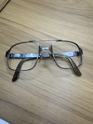 老式美国光学 140 飞行员眼镜框 54019 AO581 仅框架 — 第 1/4 张图片