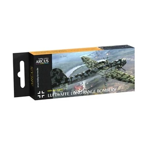 Arcus #E2013 Emaille Lack Set Luftwaffe Langstreckenbomber 6 Farben im Set 10ml - Bild 1 von 14