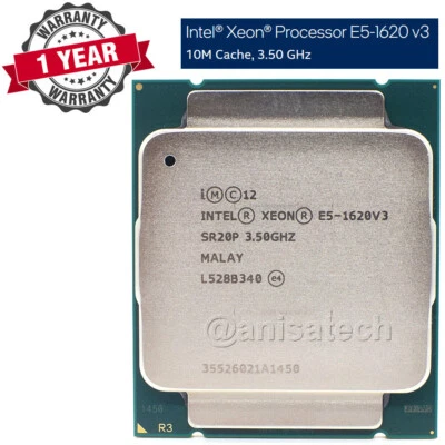 Intel Xeon E5-1620V3 3.50GHz Quad Core 10MB 140W CPU SR20P - Image 1 of 4