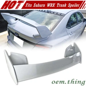 Painted Fits SUBARU WRX 5th VB STI Type 4D Sedan Rear Trunk Spoiler Wing 22-25 - Bild 1 von 9