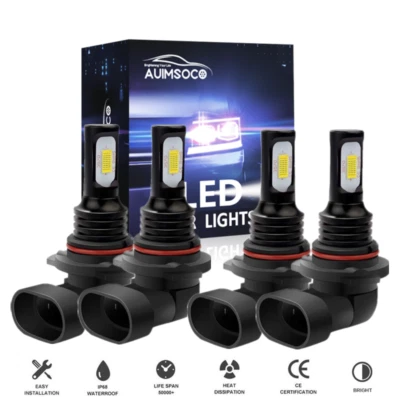 Kit de luces LED de haz alto bajo para Honda Accord 2003-2007 6000K Foto 1 de 4