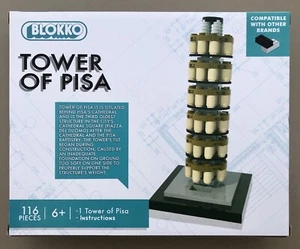 BLOKKO 116 Piezas TORRE DE PISA Juego de Construcción Compatible con Otras Marcas - Imagen 1 de 6