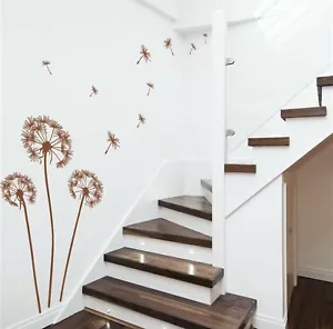 Dandelions Wall Sticker Wall Art Vinyl DIY Wall Decal Home Decor HIGH QUALITY - Picture 1 of 7