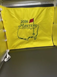 2016 Masters Official Embroidered Golf Pin Flag - Picture 1 of 2