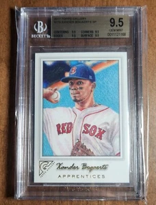 2017 TOPPS GALLERY SHORT PRINT # 179 XANDER BOGAERTS BGS 9.5 GEM MINT POP 1 - Picture 1 of 1