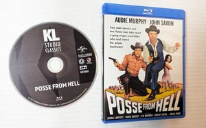 POSSE FROM HELL Blu Ray Audie Murphy John Saxon OOP Tested Kino Lorber Western - Picture 1 of 9