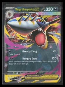 ME02: Phantasmal Flames #061/094 Mega Sharpedo ex 🔥 - Imagen 1 de 2