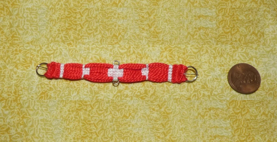 Piedra Breyer Unicornio Mujer Rojo Western Tejido Cincha Circunferencia 1/9 Miniatura Escala Foto 1 de 1